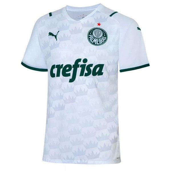 Tailandia Camiseta Palmeiras 2ª 2021-2022 Blanco